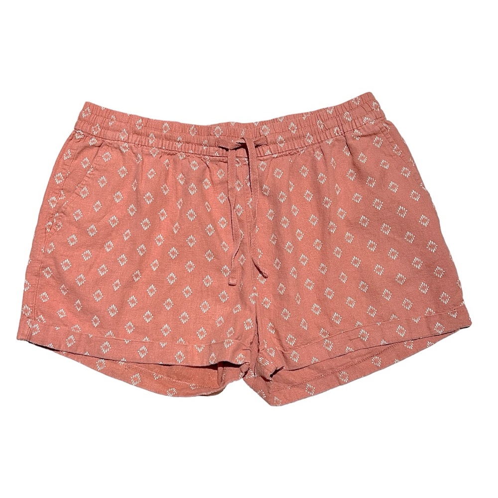 Old Navy cuffed linen blend short